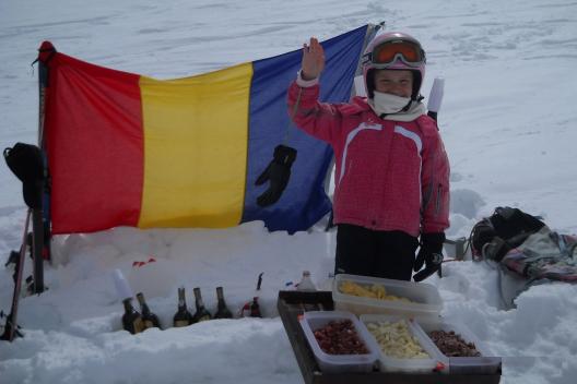 Aperitif on the slopes