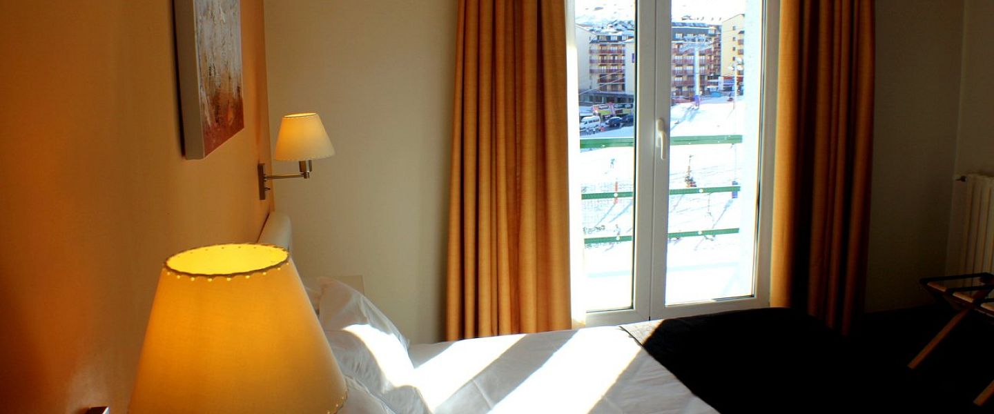 Habitació doble amb vistes a les pistes