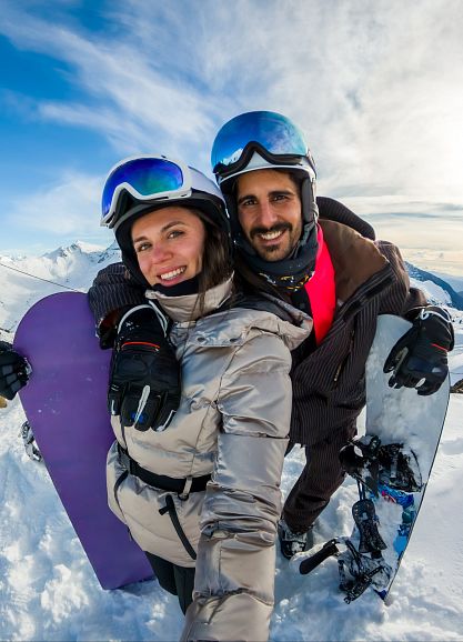 December in the snow with a 15% discount