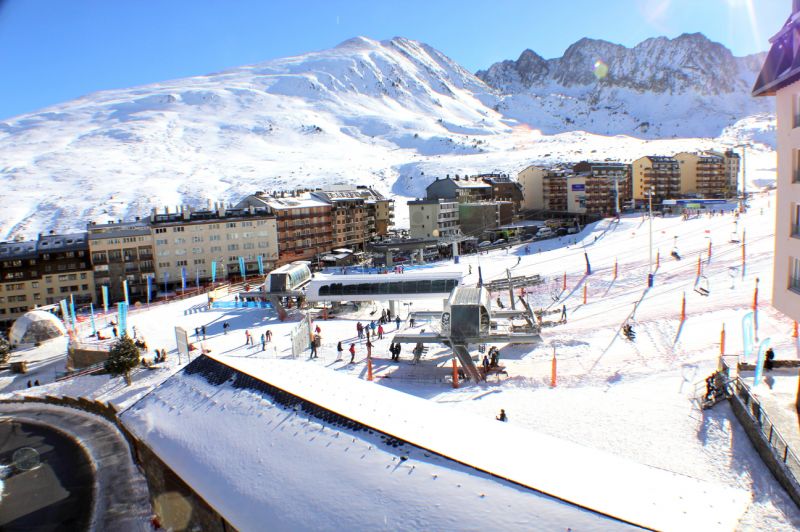 Chambre double avec vue sur les pistes